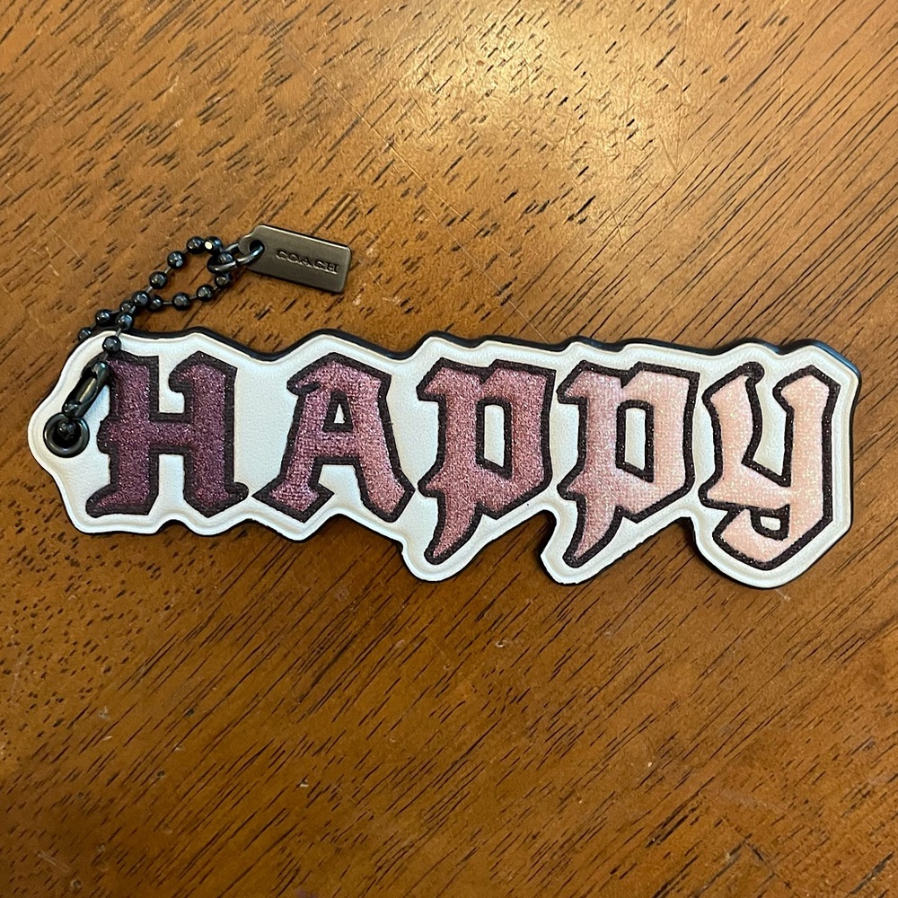 Coach x Disney Happy Hangtag